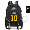 3 Piece School Backpack Set for Students Large Capacity Oxford Cloth Schoolbag with Shoulder Strap and Pencil Case
