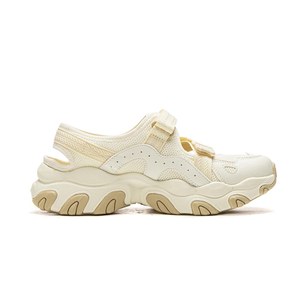 Li Ning Cat Paw SANDAL Breathable Rebound Cushioning Sandal River Trekking Shoes Women's White Gray AGUW002-2