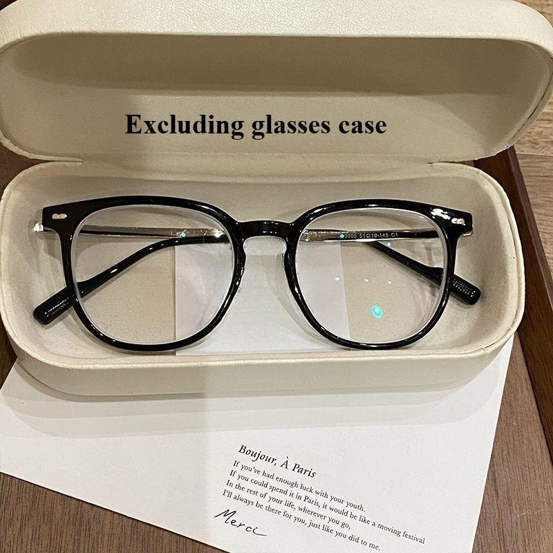 Anti Radiation Eyeglasses for Women UV400 Blue Light Blocking Metal Frame Shades Stylish Eyewear