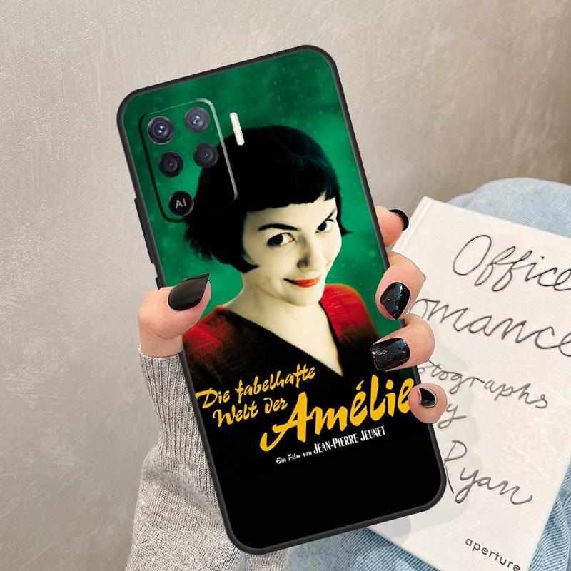 Amelie Movie Poster Case For Oppo A57 A17 A77 A18 A38 A58 A78 A98 A74 A54 A94 A80 A60 A40 A96 A76 A16 A15 A5 Pro