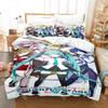 Anime Lányok Hatsune Miku Gyenge Hang Paplanhuzat Készlet HD Paplanhuzat Gyerekeknek Ágynemű Készletek Ágynemű Hálószoba Dekoráció