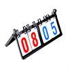 Portable Flip Scoreboard Manual 4 Digit Premium Professional Flipper Board Tabletop Score for