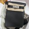 New Niche Kelly Bag Head Layer Retro O Backpack Unisex First Layer Cowhide Messenger Breast Bag