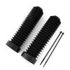 Motorcycle Rubber Front Fork Shock Boot Dust Cover Protection for Honda ATC 250R 1983-1986 Motorbike Accessories