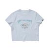 Bbc EarTh ShorT Sleeve T shirT Women Sky Mild Graphic prinT