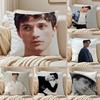 Stylish American Model J-Jacob Bixenman Cushion Cover Pillowcase Anti-Dustmite Invisible Zipper Short Plush Sofa Cushion