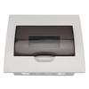 Indoor Distribution Box Protection Concealed 10 Way Circuit Breaker Box with DIN Rail Clear Cover