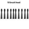 Sonic Electric Toothbrush Heads 10pcs Soft Replacement Brush Head Tips Accessories For Man And Woman Adults