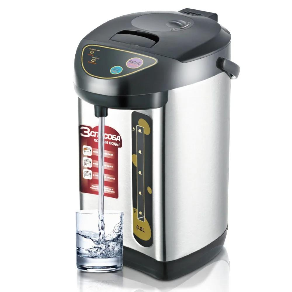 Electric Kettle 1PC6.8L Large Capacity Stainless Steel Thermostatic Water Dispenser Automatic Water Household Office