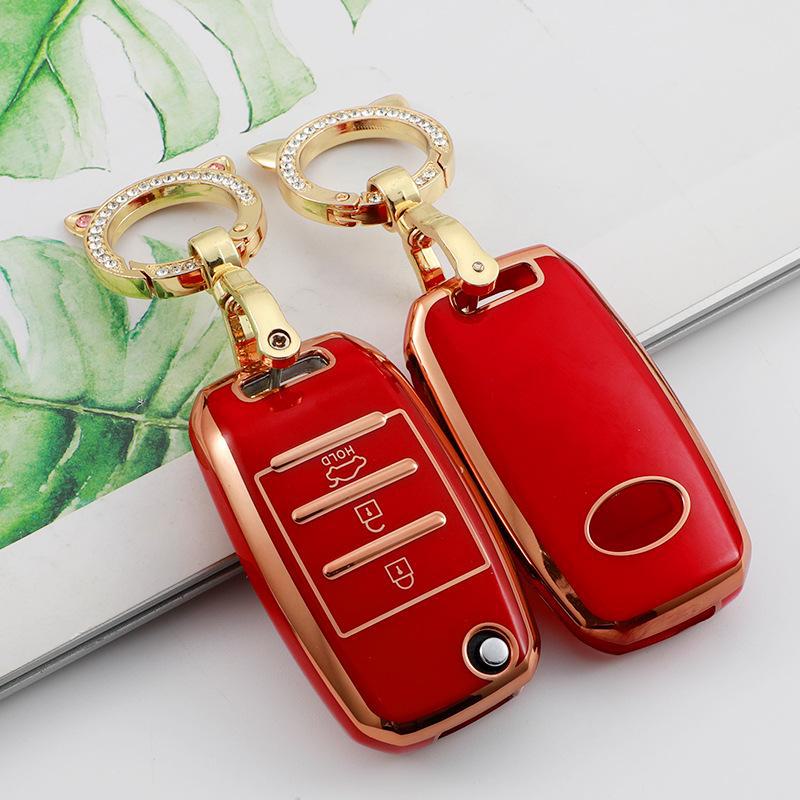 Kia K3 Key Cover for Zhipao K5, K2, KX3, K4 - High-End Female Protection Shell