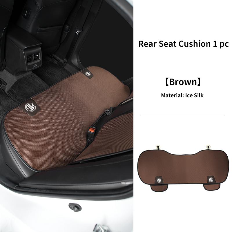 Coprisedile Estivo per Auto Traspirante Seta Glaciale Antiscivolo Cuscino Protettivo per Sedile Auto Per Morris Garages MG 3 5 6 7 HS ZS GS Hector