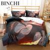 Fly Dragon King Queen Duvet Cover Western Sci-fi Dragon Bedding Set Polyester Comforter Cover for Men Boys