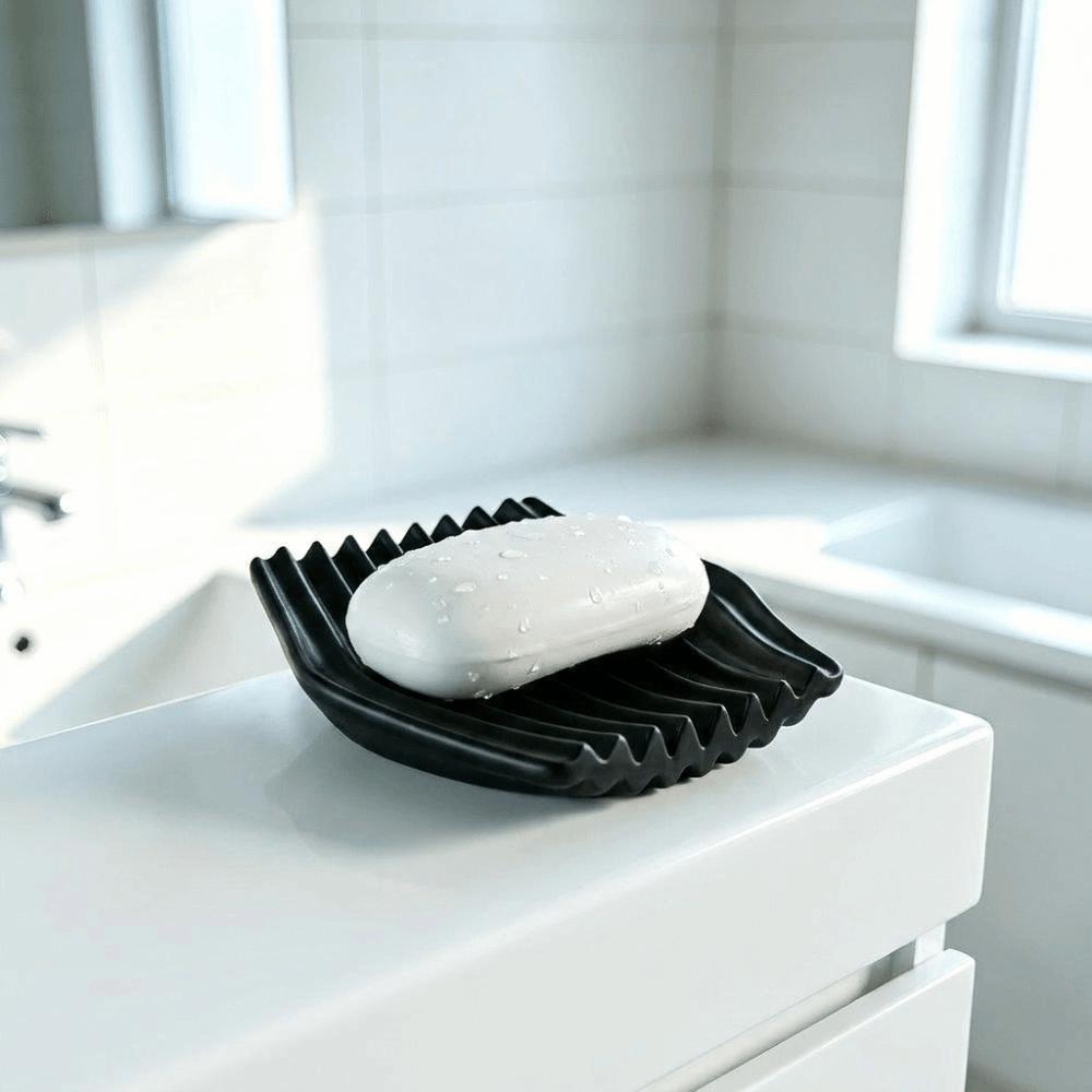 Modern Style Wavy Soap Dish 3D Printed Soap Holder Soap Organizer Soap Dish  Kitchen