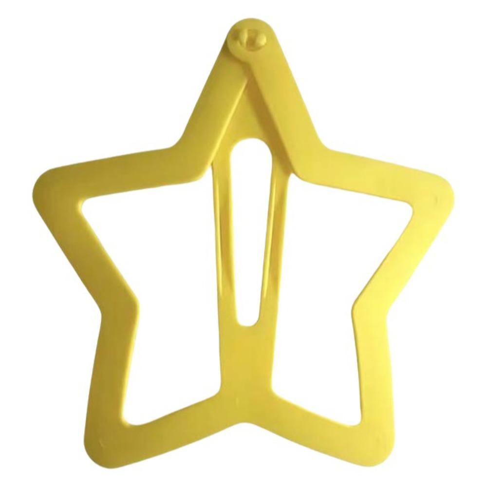 INS Extra-large Star Hair Clip Creative Clothes BB Clip Openwork Star Hairpin Girl