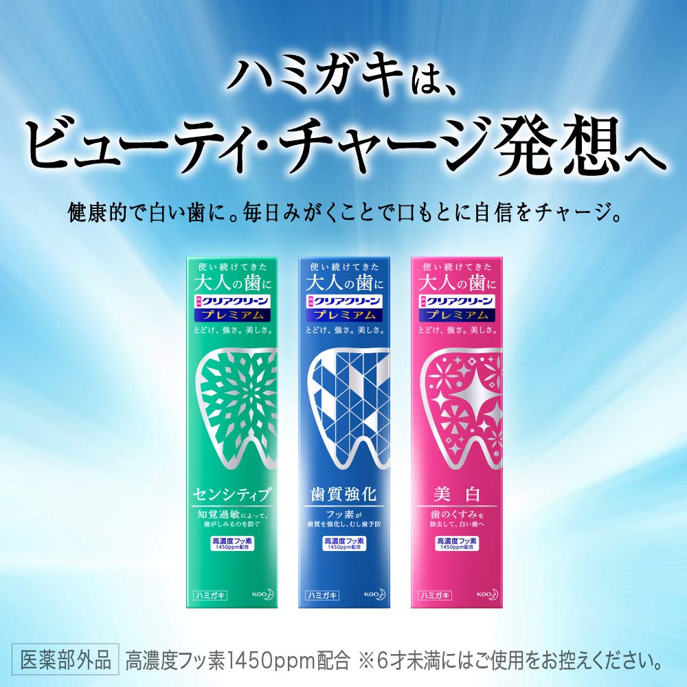 [Large Capacity] Clear Clean Premium Sensitive 160g Prevents Tooth Sensitivity [Contains 1450ppm High-concentration Fluoride] [Quasi-drug]