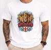England World Cup Shirt, Three Lions Soccer Fan Tee, England Football Gift, British Pride Lion Graphic T-Shirt, St George's Cross Fan Top