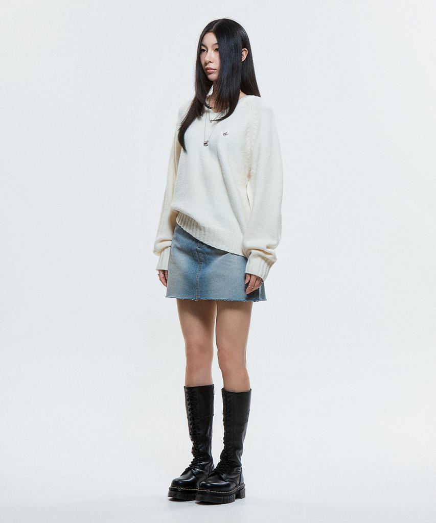 DAUSPICE (Duc) Raglan Knit Ivory