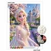 Pearl Painting Frozen Elsas Creative Pearl Style Illustration Art Painting 5D DIY Pearl Embroidery Mosaic Cross Stitch Kit Home Decor