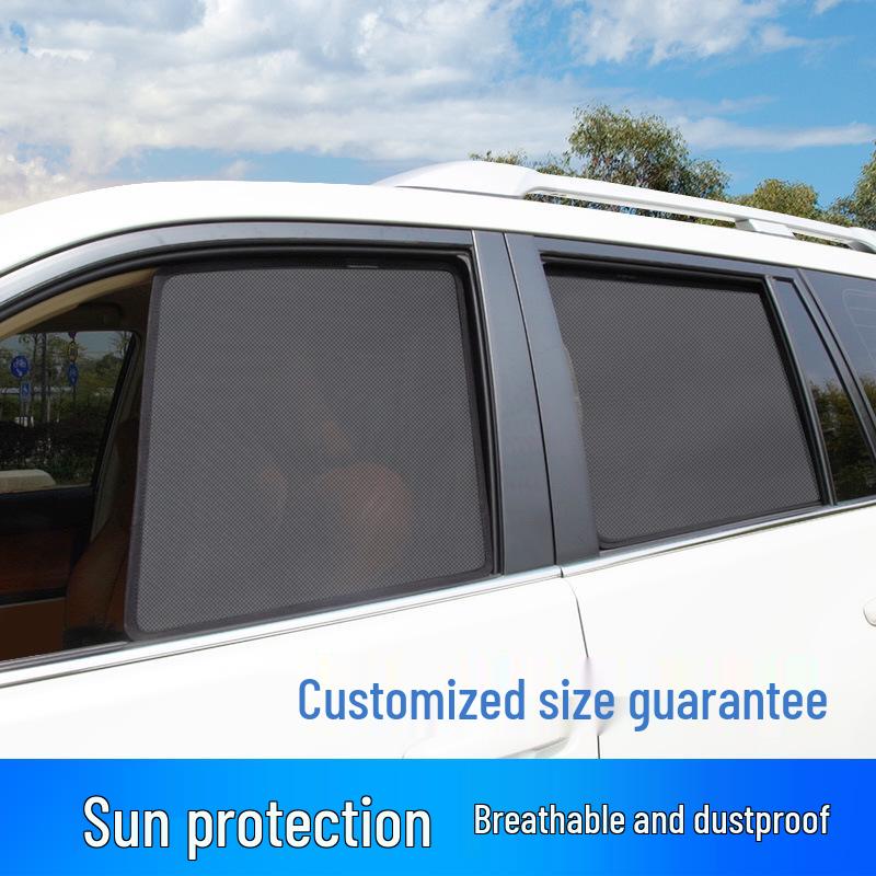 BYD Han L Magnetic Car Sun Curtain: Sunshade, Heat Insulation, Privacy Protector