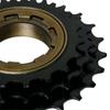 3 Speed Freewheel 18-21-24T Bicycles Steel Freewheel Mountain Bicycles Free Wheel 3 Speed Cassette Sprocket for Cycling
