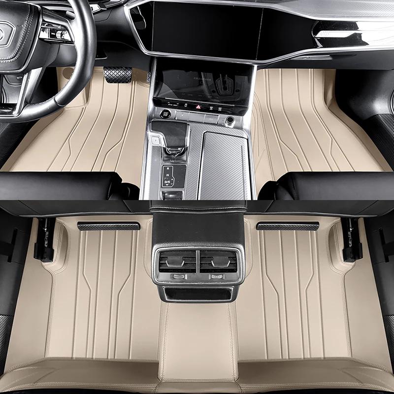 Customized Full Coverage Car Floor Mat for Mercedes Benz EQA 2023 EQB 5 Seat 7 Seat 2023 EQC Interior Accessories Carpet