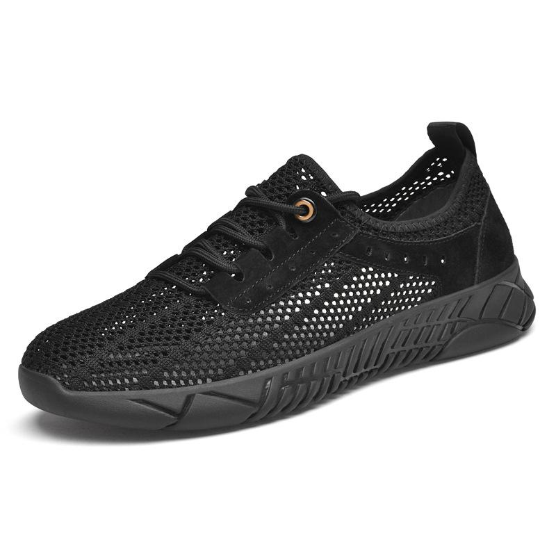 Shoes summer new lightweight hollow thin mesh breathable casual shoes comfortable deodorant sports shoes