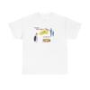 Vintage Inspiriertes Drive-in Hamburger Eiscreme Restaurant Baumwoll-T-Shirt