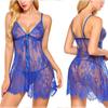European and American New Sex Underwear, Sexy Eyelashes, Suspenders, Women's Nightgown, Sex Suit