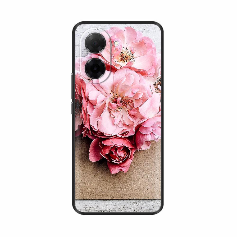 Für Poco C71 Hülle Xiaomi Poco C71 Cover Fundas Coque Weiches Schwarzes Silikon Kameraschutz Handy Stoßstange Schale Poco C71 Gehäuse