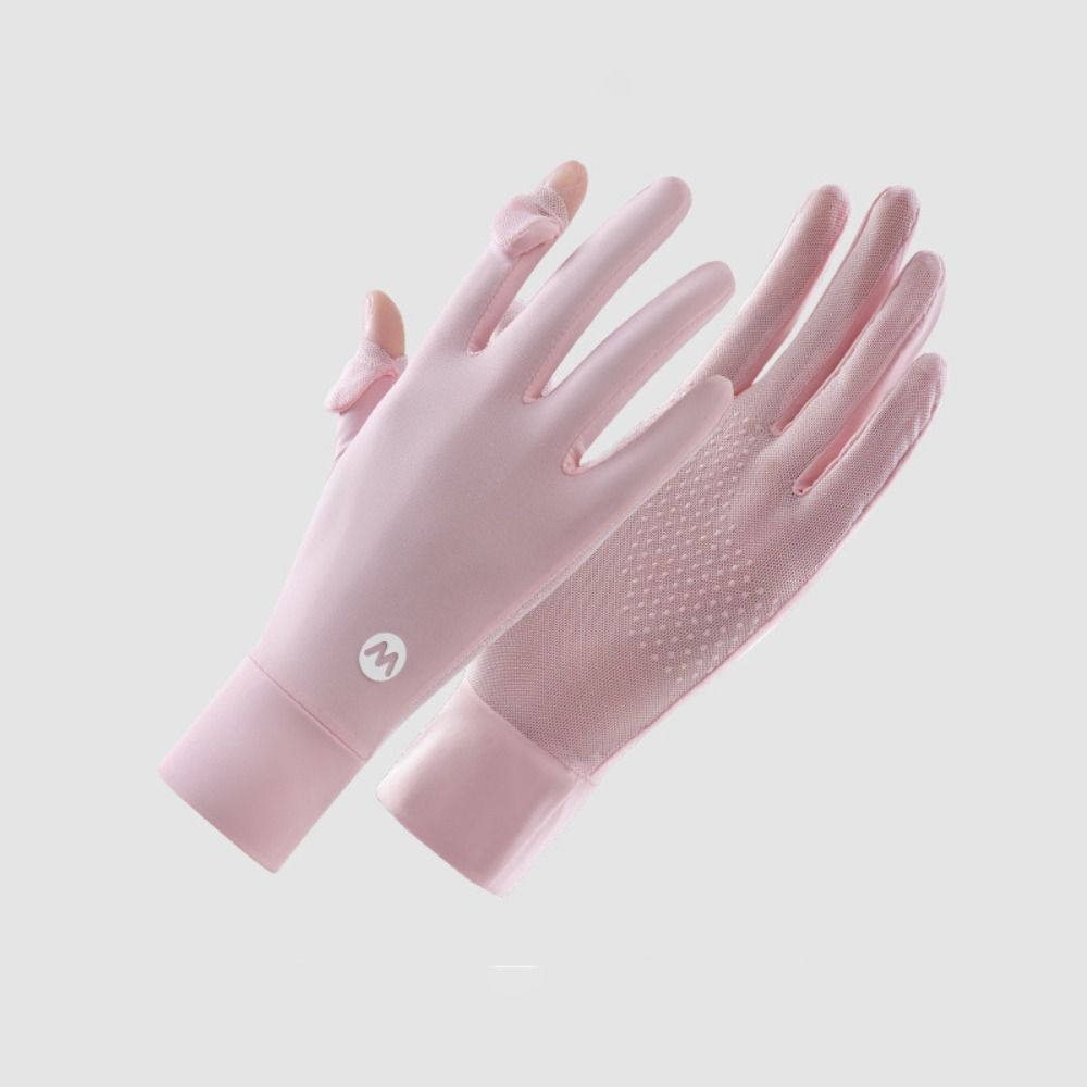 Touch Screen Women Gloves Anti-UV Sunscreen Gloves New Mittens Summer
