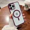 For Magsafe Magnetic Wireless Charging Case for iPhone 17 Air 16 15 14 13 12 11 16 Pro Max Mini  Plus Hard Acrylic Clear Cover