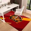 Spain's Royal Emblem Printed Area Rug for Office, Chair Rug, Decorative Carpet Floor Mat, Large Size Fan Gifts Christmas Gifts
