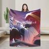 Akane Lize Singer Blanket Quality Super Soft Throw Blanket Winter Decorative Living Room Graphic Bedspread