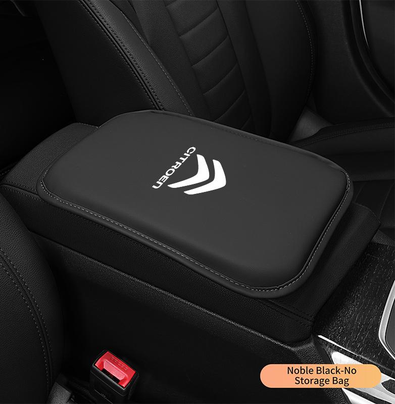 PU-Leder Auto Armlehnenpolster Aufbewahrungsbox Abdeckung Polster Schutzmatte Für Citroen C4 C5 C3 C2 C1 C4L C6 Picasso Saxo Zubehör HH9
