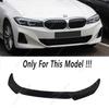 Front Bumper Splitter Lip Spoiler Diffuser For Bmw G20 G21 3 Series 2023 2024 Lci Basic/Non M Sport Model Bodykits Tuning