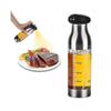 Botella Pulverizadora de Aceite, Dispensador de Aceite a Prueba de Fugas de Acero Inoxidable de 200 ml, Botella para Vinagre, Pulverizador Portátil de Aceite de Oliva para Cocina, Freidora de Aire, Cocina, Ensalada