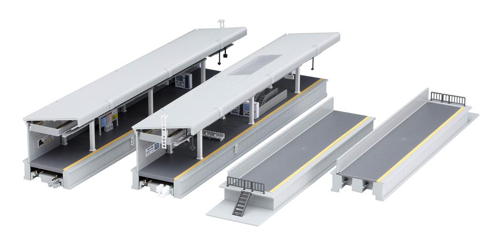 KATO N Gauge Suburban Platform DX Opposing Type Set Railway Model Supplies 23-161
