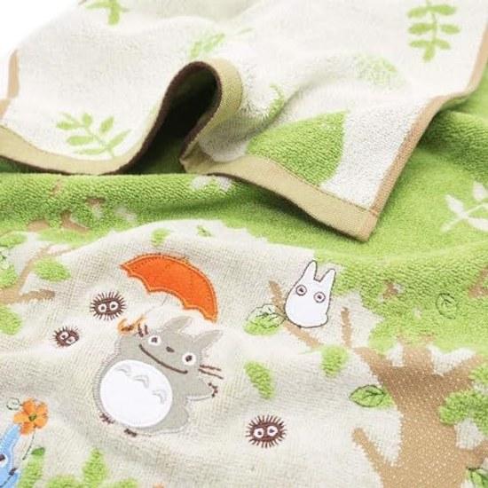 Marushin Ghibli Face Towel My Neighbor Totoro 100 Cotton Character Goods Gift Present Birthday Mothers Day Shady Walk