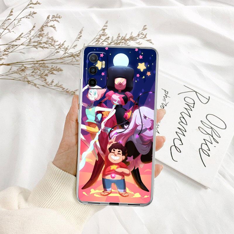 IK59 S-Steven U-Universe Transparent Phone Case for Samsung Galaxy A04 A04S A14 A23 A34 A54 M23 M33 M52 M53