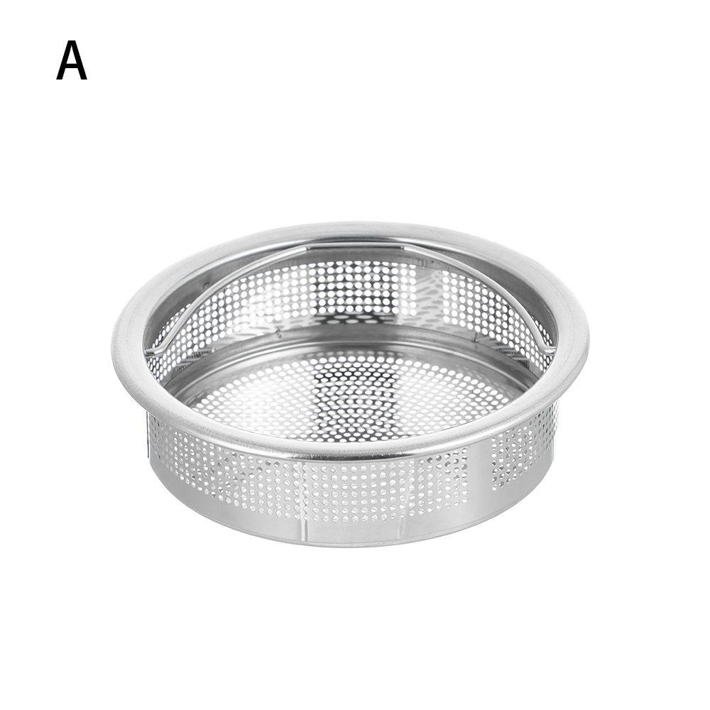 Sink Plug Waste Drainer Stainless Steel Sink Strainer Colander Food Hair Stopper Plug Filter Basket