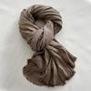 Herfst Winter Katoen Linnen Heren Sjaal Zacht Warm Neckerchief Korte Kwastjes Sjaals Casual Heren Accessoires Bufandas Sjaals
