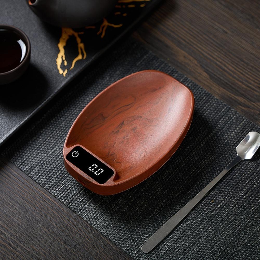 Touchscreen Elektronische Teewaage Lange Akkulaufzeit Kaffeebohnenschale Gewürze