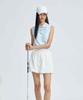MONDAYFLOW Shirred Ice Cool Sleeveless_Light Blue