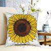 Friday Pillow Case Printed Home Soft Throw Pillow Sunflower Nature Yellow Flower Flowers Spring Summer Fauna Bright