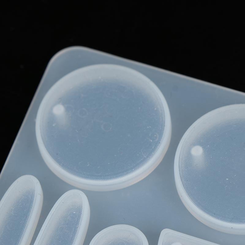 Silicone Earring Pendant Resin Mold Casting Mould Tool Diy Epoxy Making