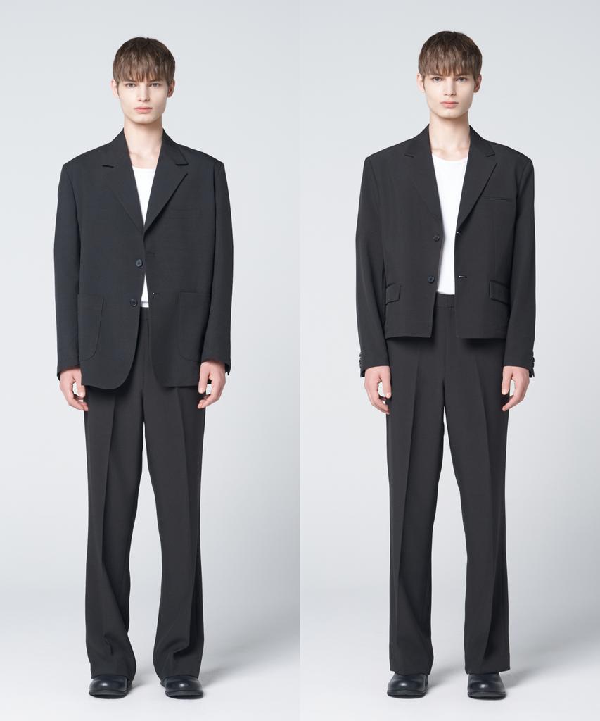 Hyoji Ss Washable Modular Setup Suit ( S01-Black ) [ Set ]