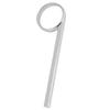 2 Stück Metall Trompeten Zug Fingerring Silber Metall Fingerzug Zug Für Trompete