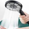 13cm Big Panel Shower Head High Pressure Rainfall Shower Water Saving 3 Modes Adjustable Shower Head Bathroom Accessories