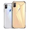 Capa transparente de proteção contra choque e luz para Apple iPhone 14 13 12 11 XS Max XR X 8 6s Plus 15 Capa de airbag para telefone
