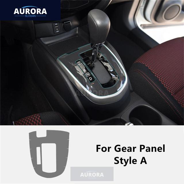 For NISSAN QASHQAI 14-20 Car Interior Center Console Transparent TPU Protective Film Anti-scratch Repair Film Accessories Refit